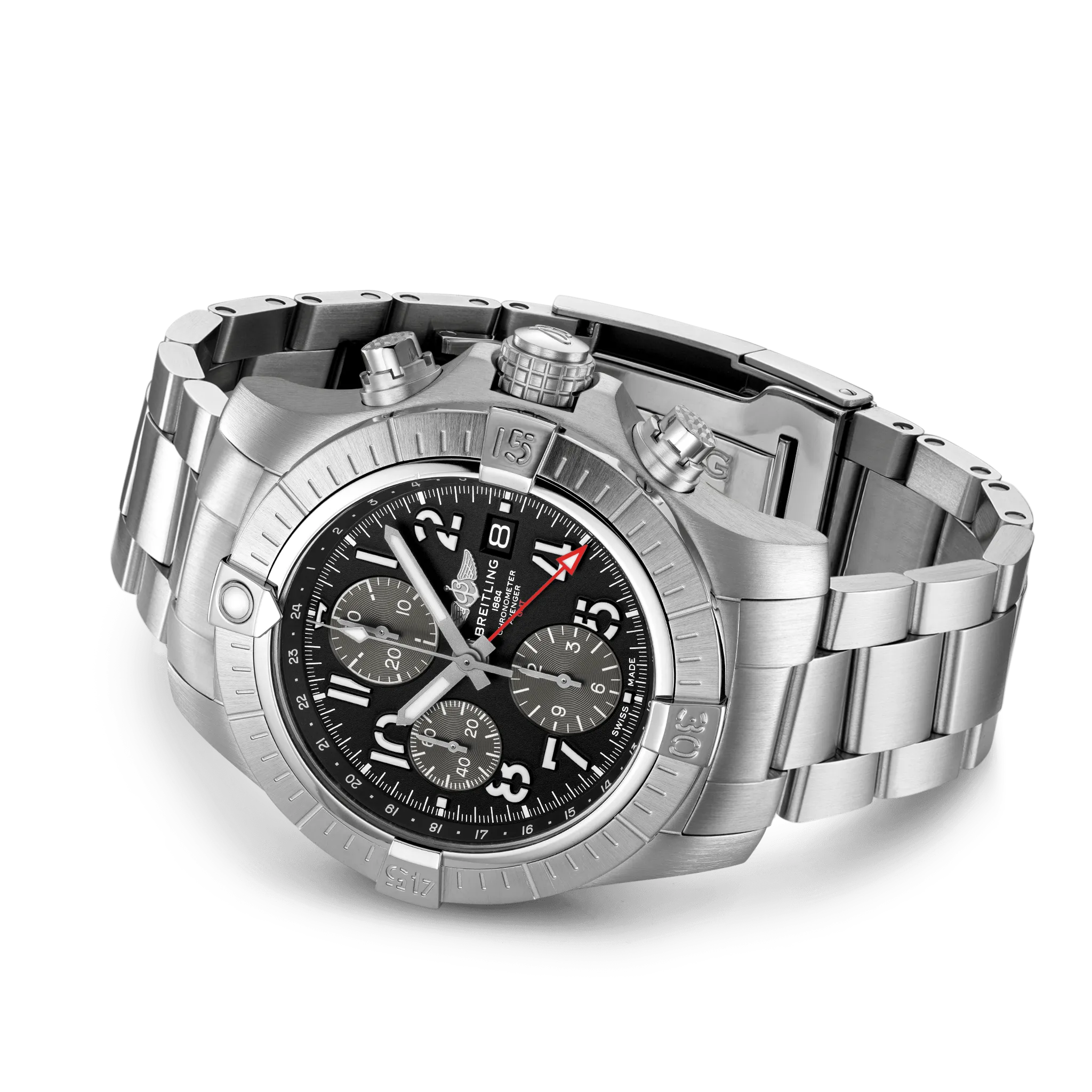 Breitling Avenger Chronograph GMT 45 Watch