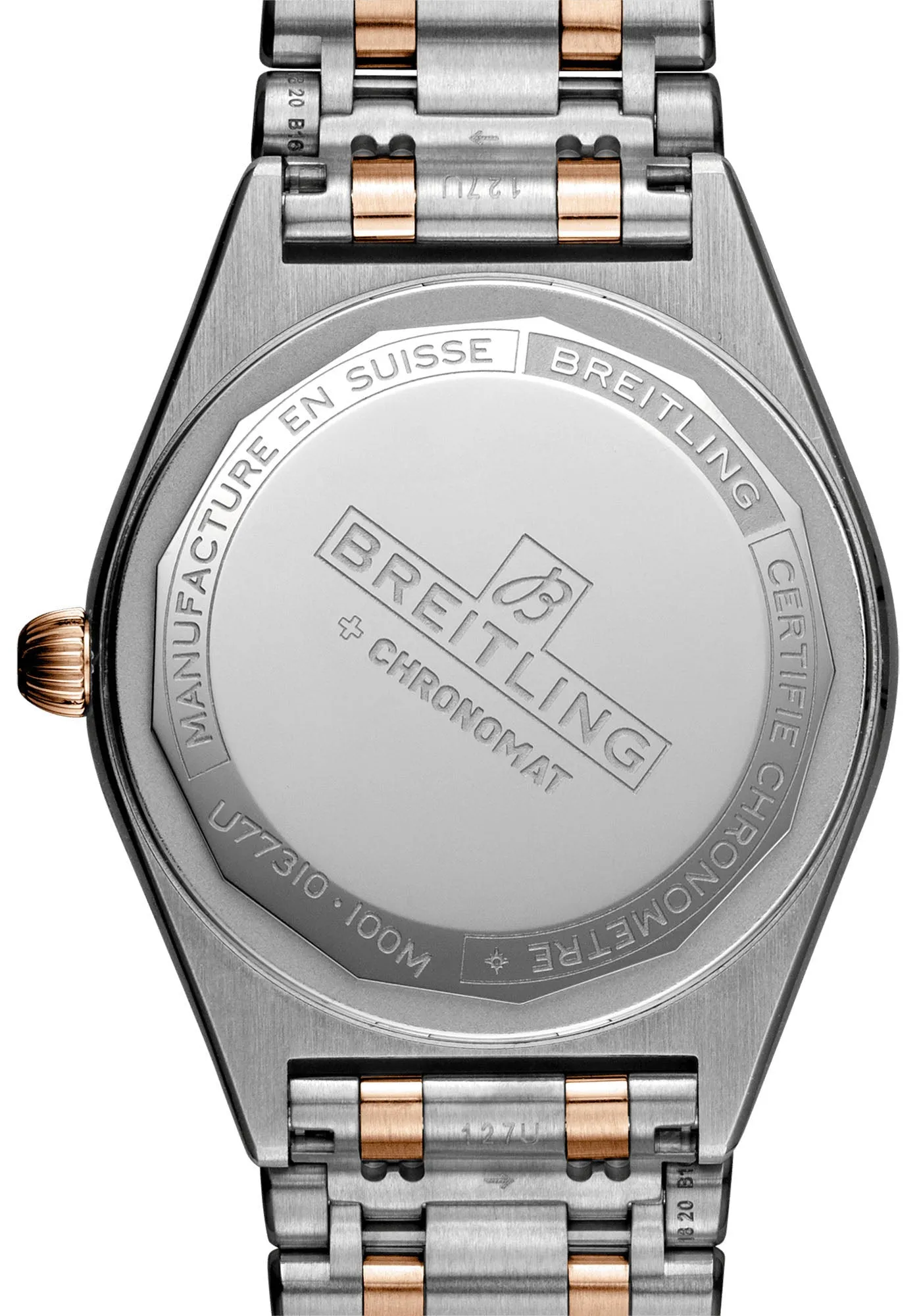 Breitling Chronomat 32 18k Red Gold Ladies Watch