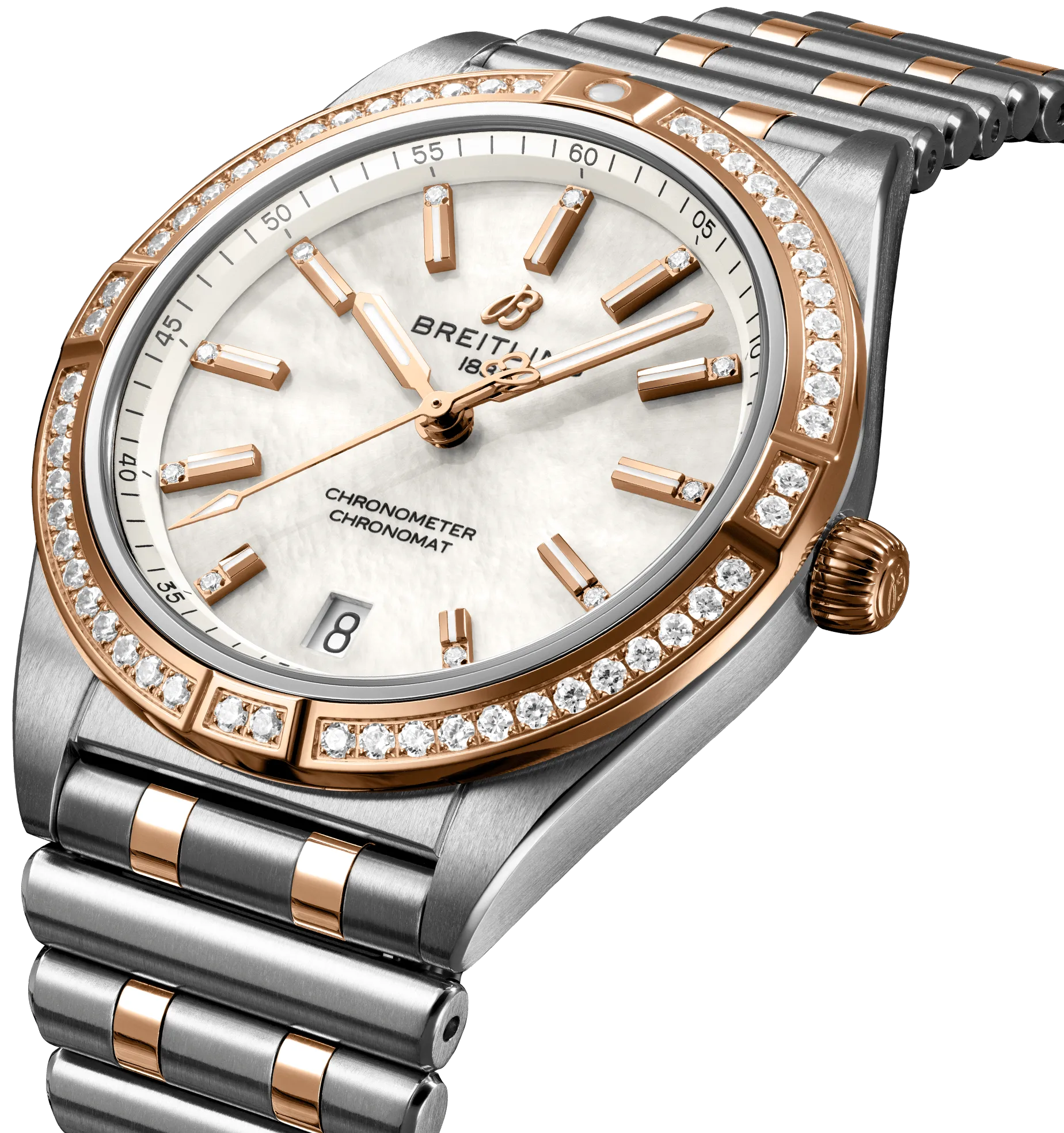 Breitling Chronomat Automatic 36 Red Gold Watch