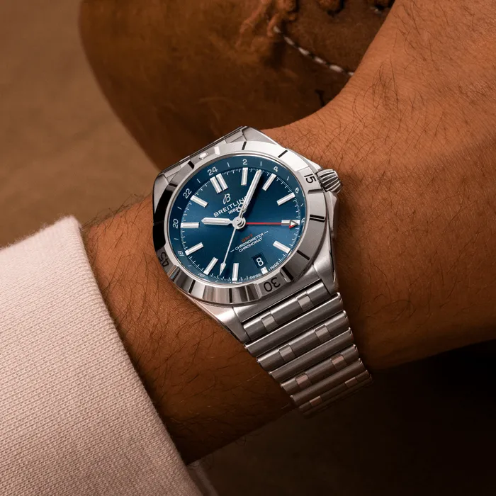 Breitling Chronomat Automatic GMT 40 Blue Watch
