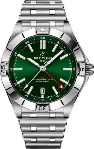 Breitling Chronomat Automatic GMT 40 Green Watch