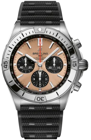 Breitling Chronomat B01 42 Gold Watch