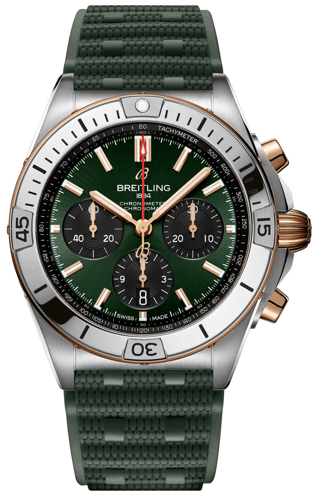 Breitling Chronomat B01 42 Green Watch