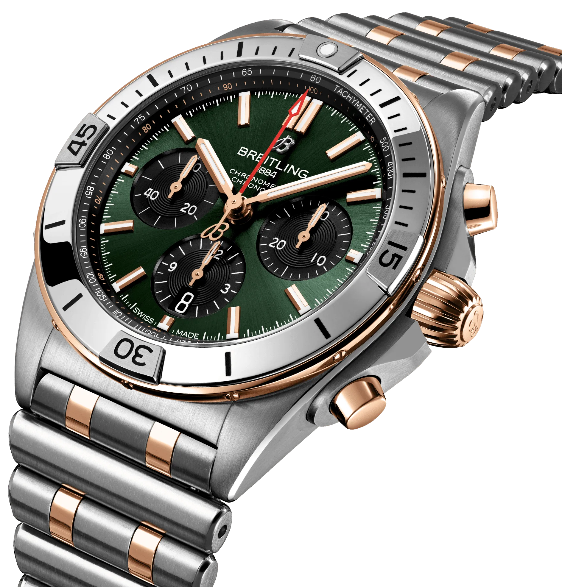Breitling Chronomat B01 42 Green Watch