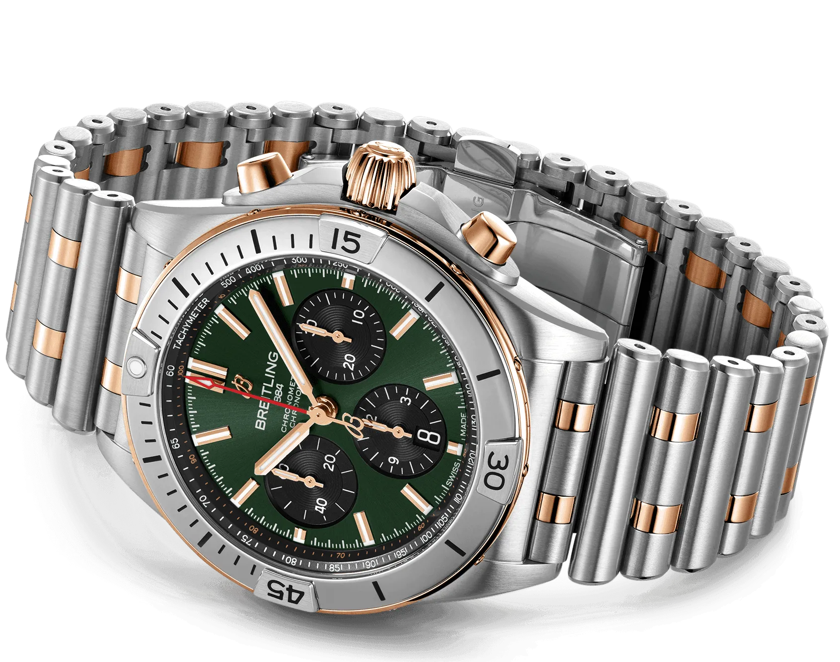 Breitling Chronomat B01 42 Green Watch