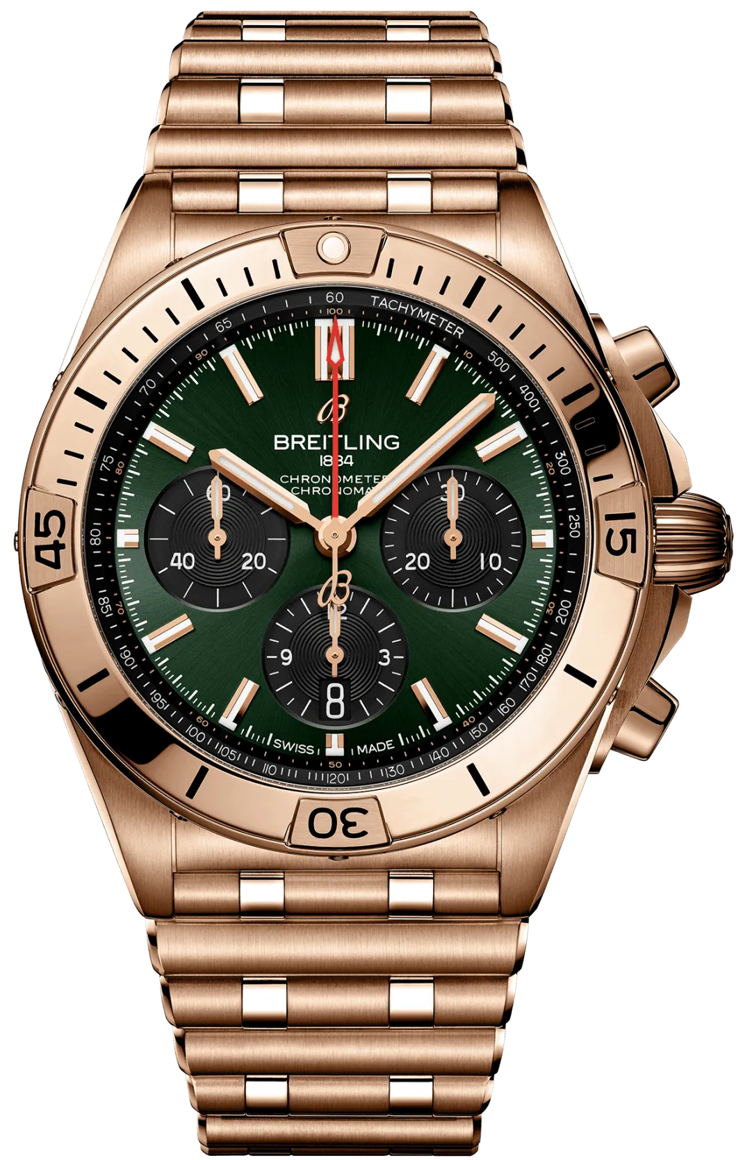 Breitling Chronomat B01 42 Green Watch