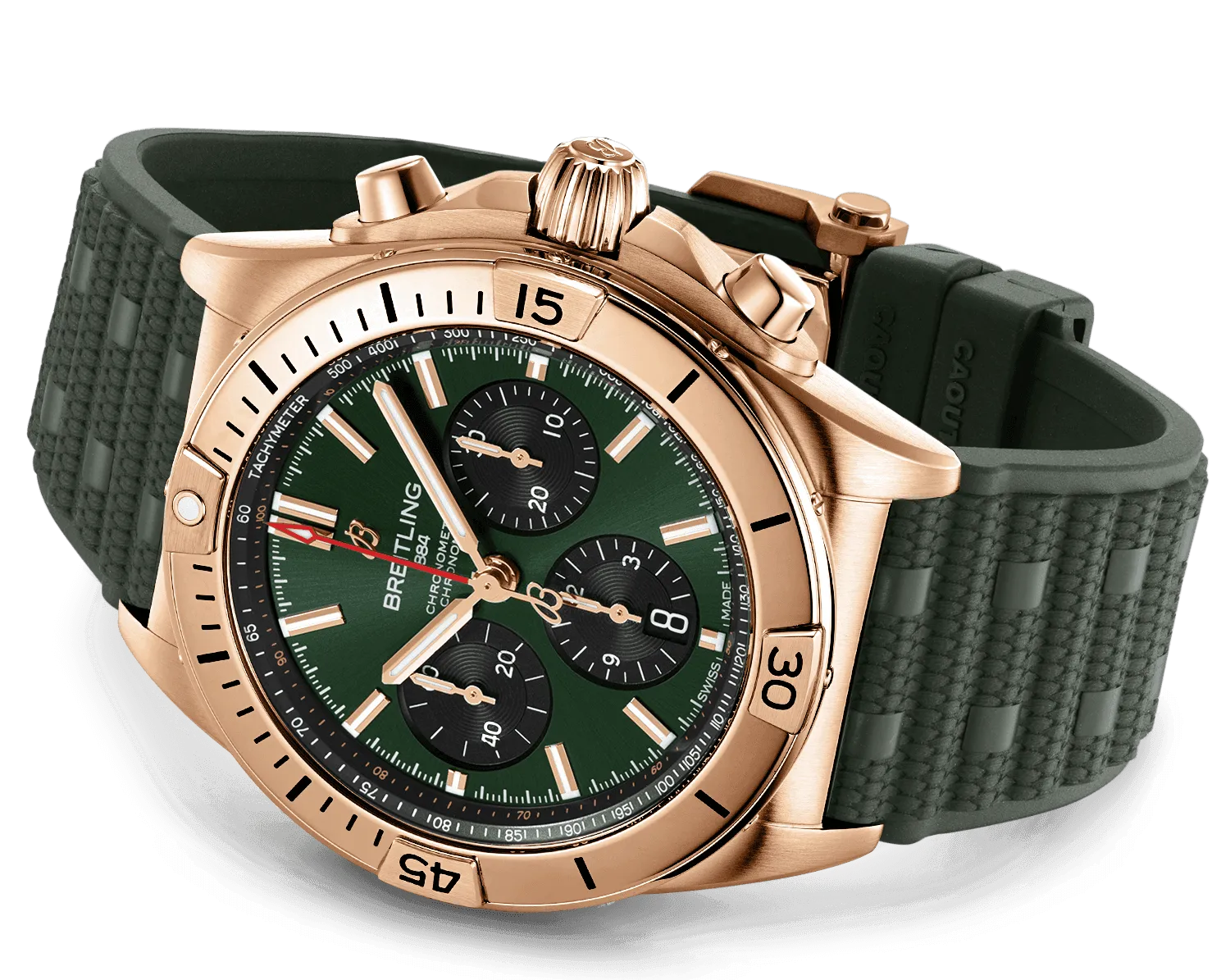 Breitling Chronomat B01 42 Green Watch