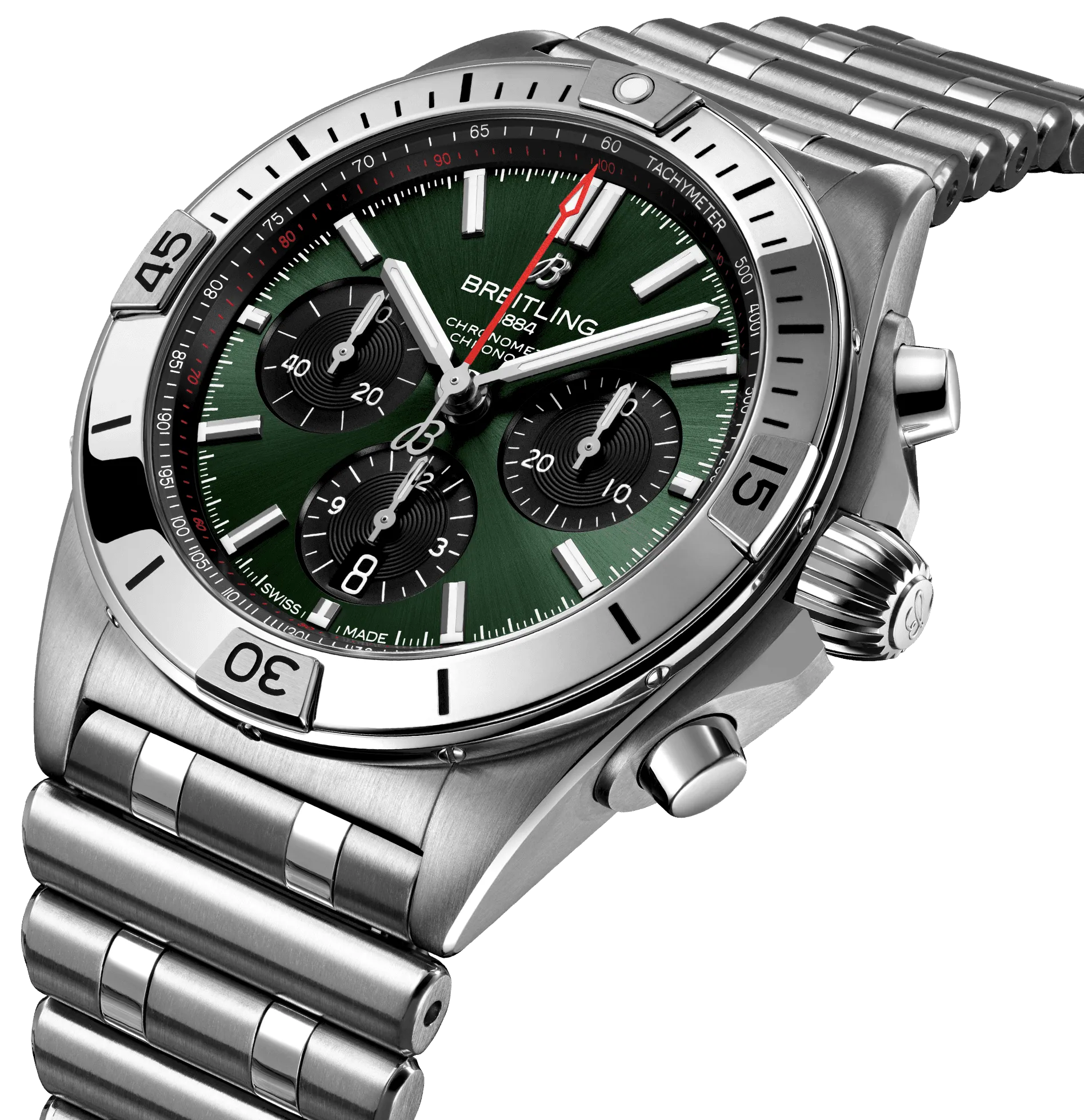 Breitling Chronomat B01 42 Green Watch