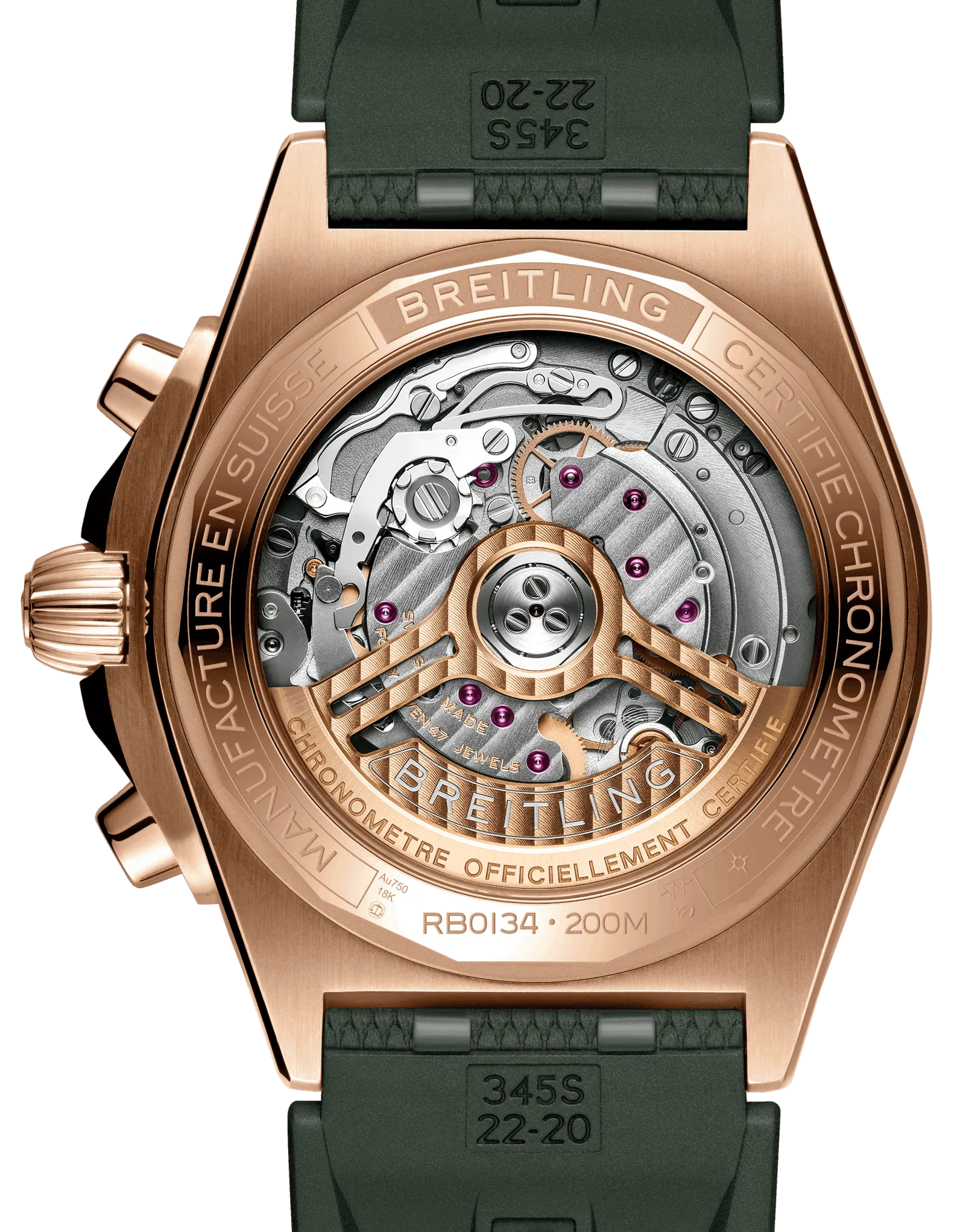 Breitling Chronomat B01 42 Green Watch