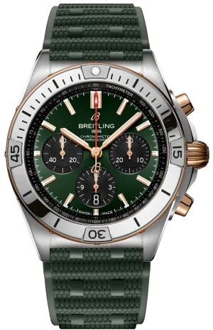 Breitling Chronomat B01 42 Green Watch