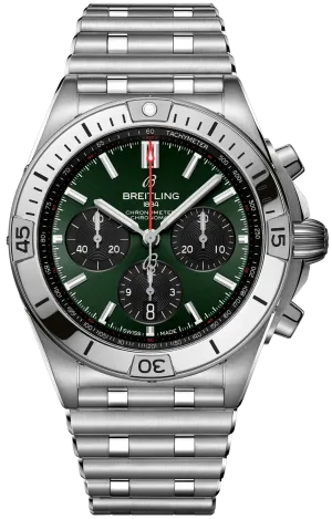 Breitling Chronomat B01 42 Green Watch