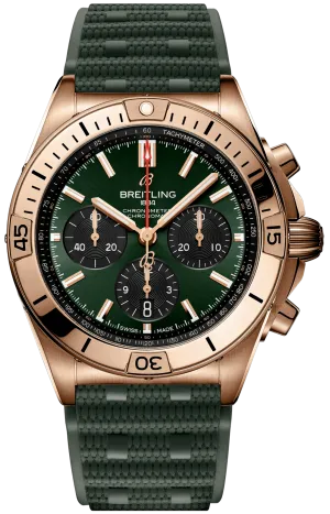 Breitling Chronomat B01 42 Green Watch