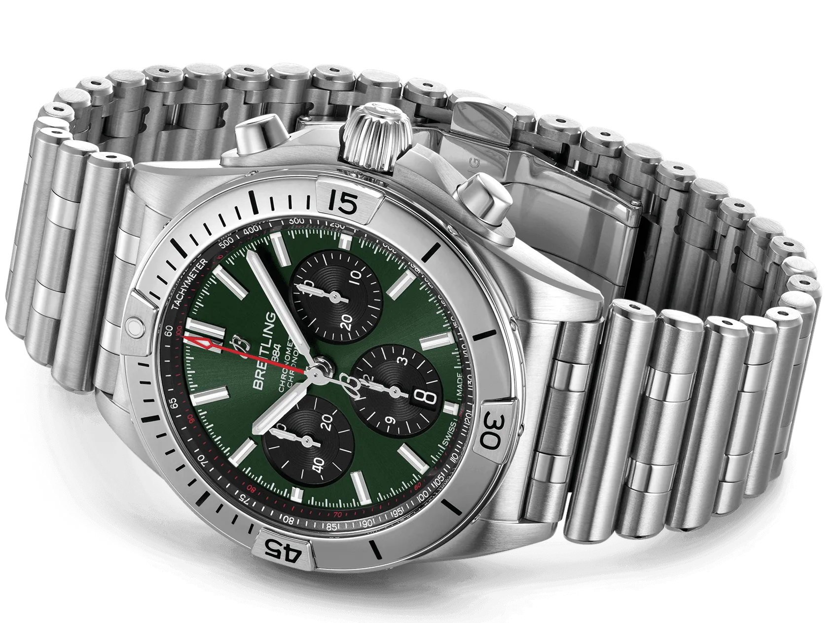 Breitling Chronomat B01 42 Green Watch