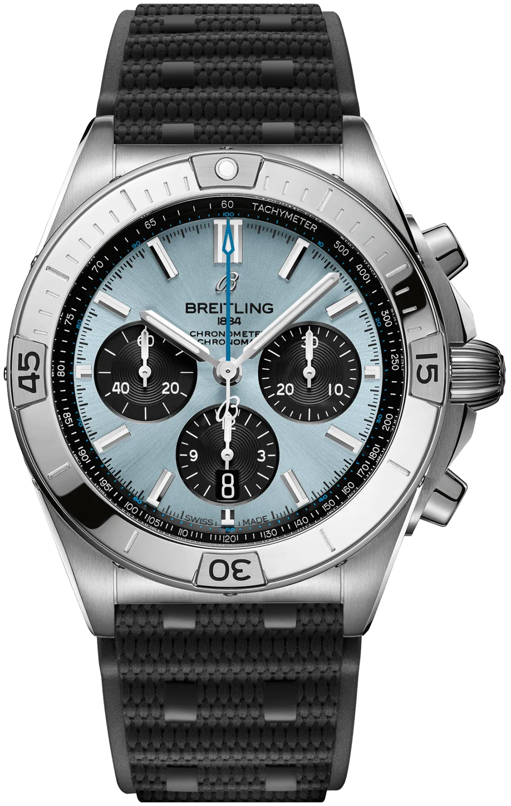 Breitling Chronomat B01 42 Light Blue Watch