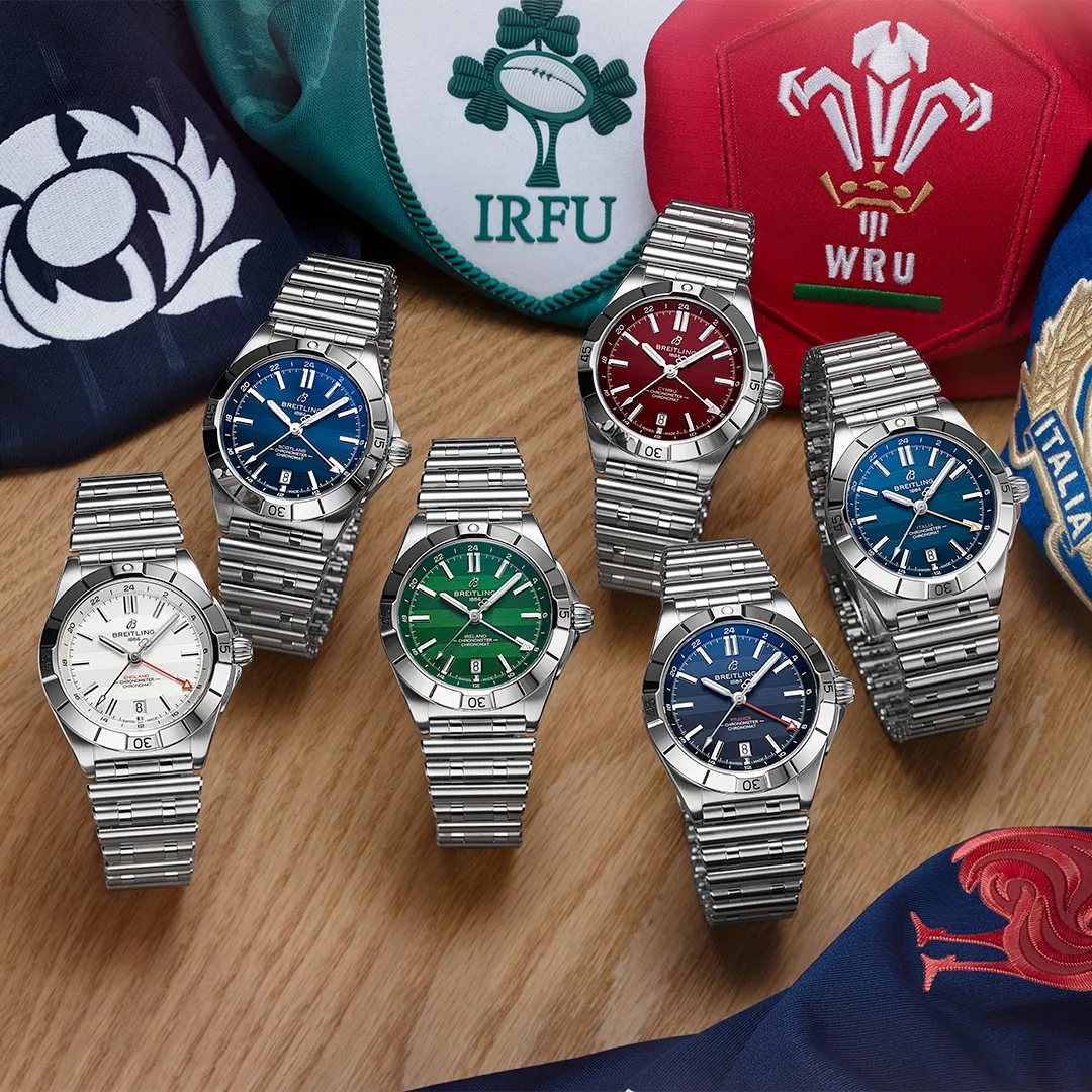 Breitling Chronomat Six Nations GMT 40 Ireland Watch