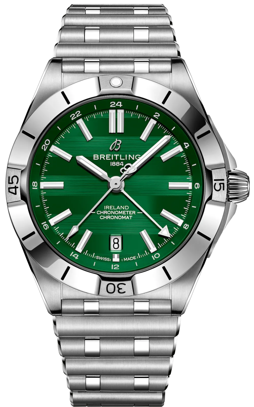 Breitling Chronomat Six Nations GMT 40 Ireland Watch