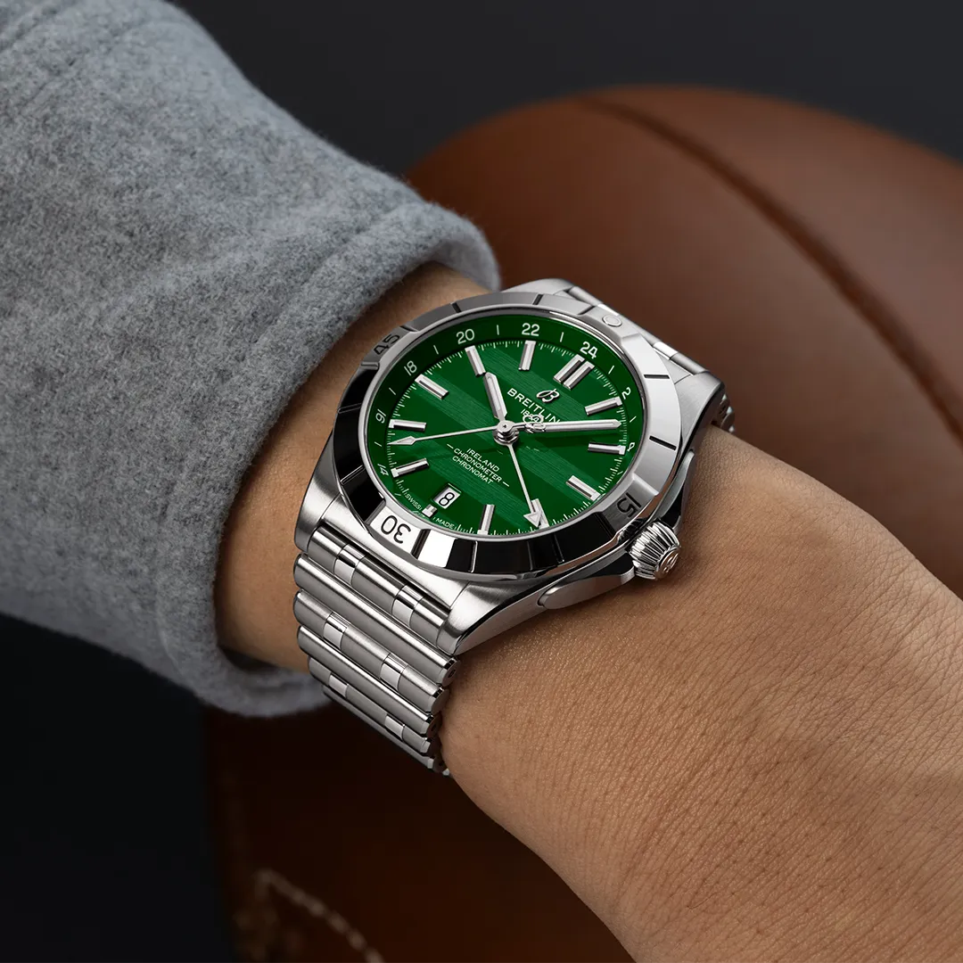 Breitling Chronomat Six Nations GMT 40 Ireland Watch