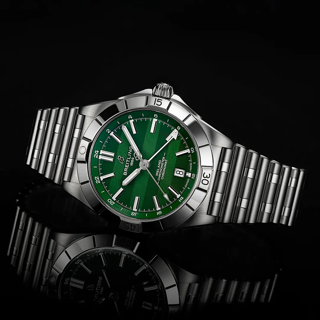 Breitling Chronomat Six Nations GMT 40 Ireland Watch
