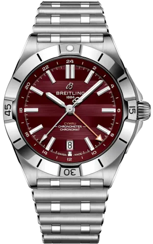 Breitling Chronomat Six Nations GMT 40 Wales Watch