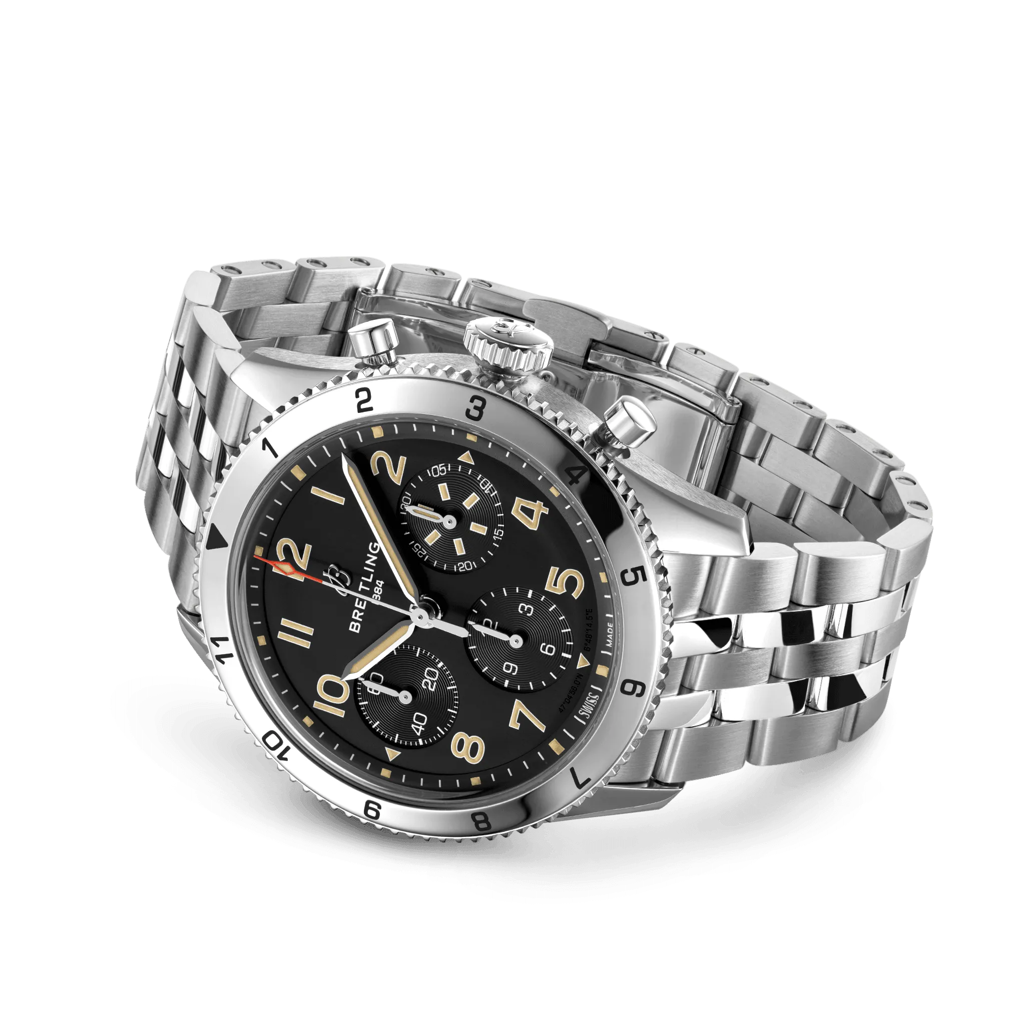 Breitling Classic AVI Chronograph 42 P-51 Mustang Bracelet Watch