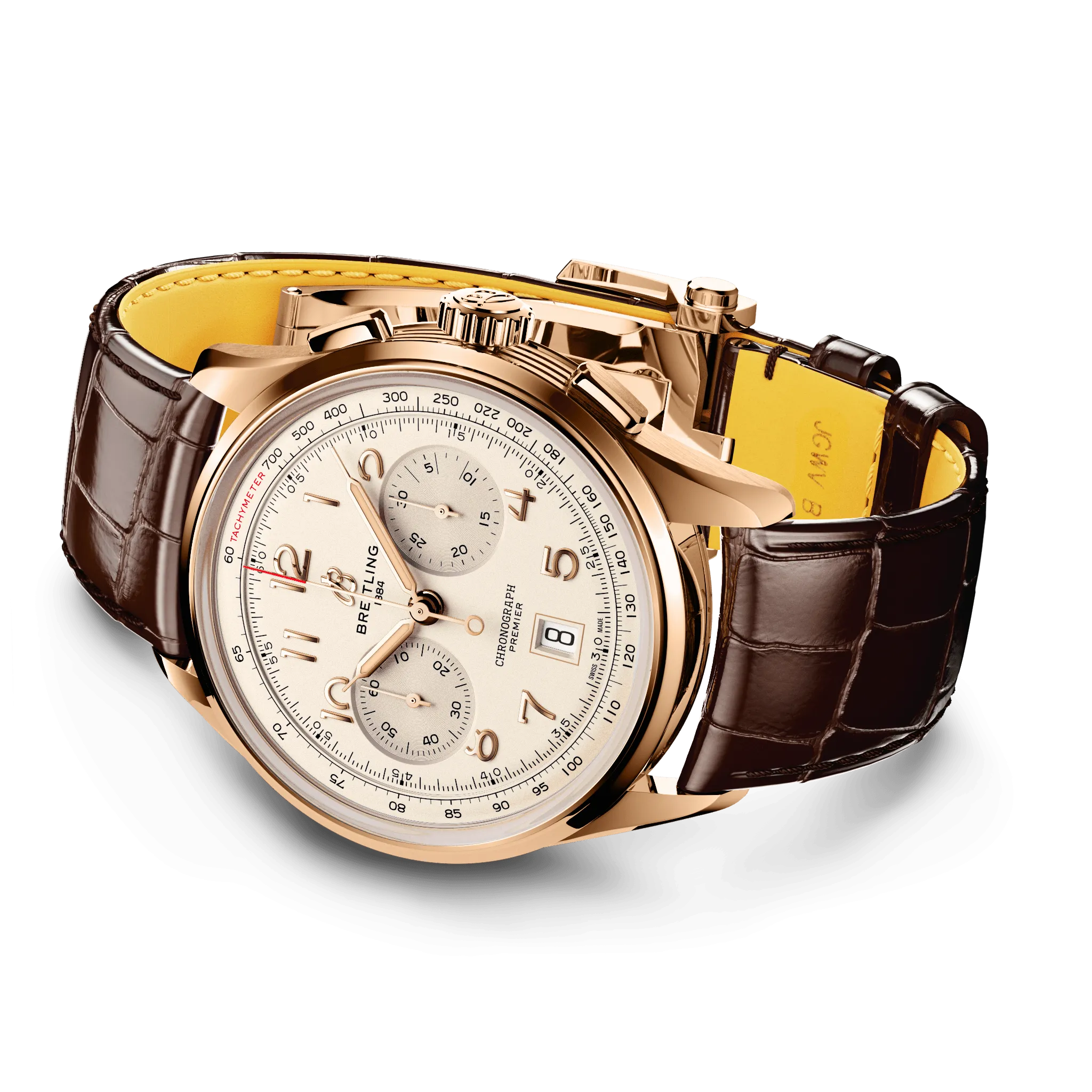 Breitling Premier B01 Chronograph 42 18k Gold Watch