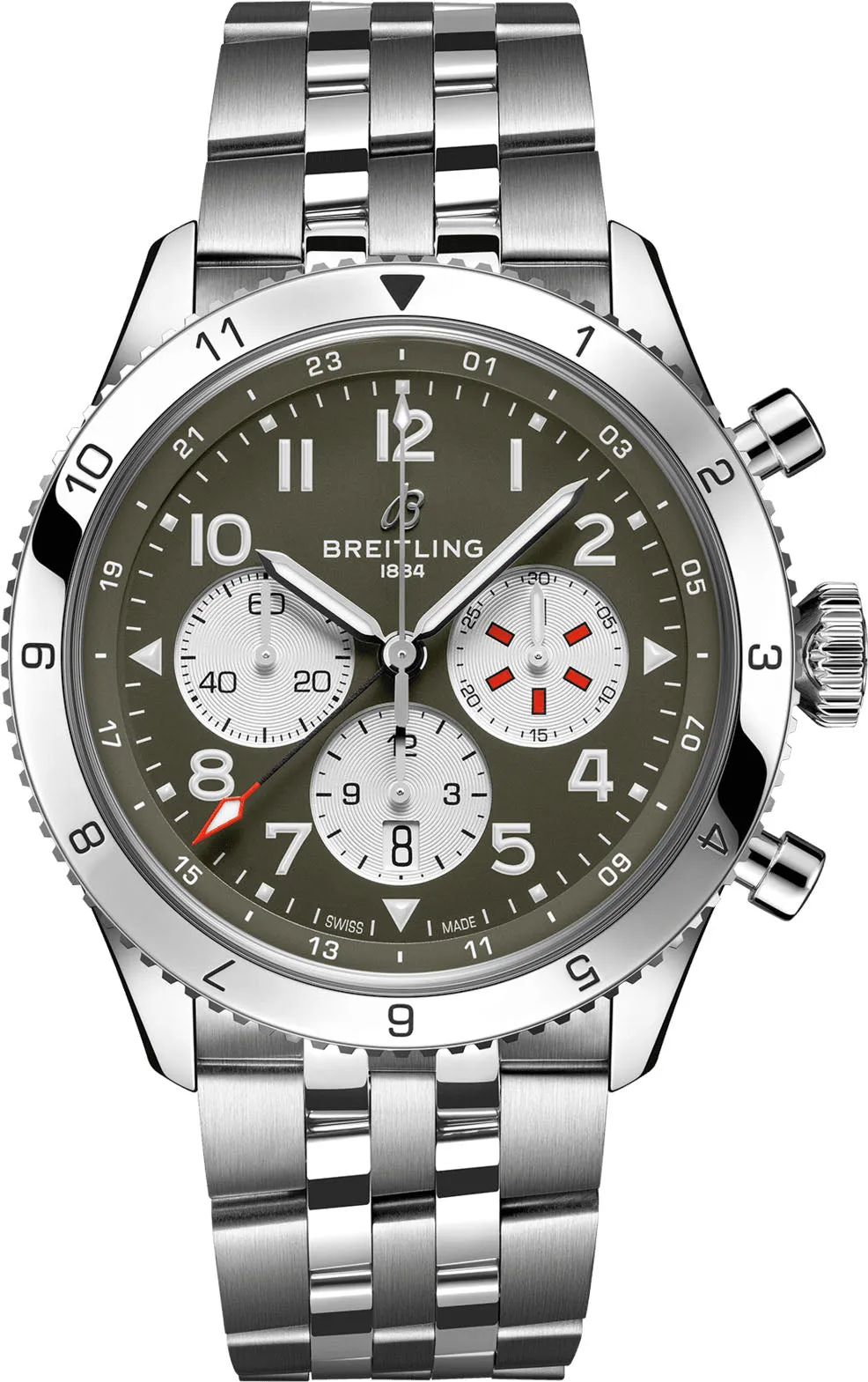 Breitling Super AVI B04 Chronograph GMT 46 Curtiss Warhawk Watch