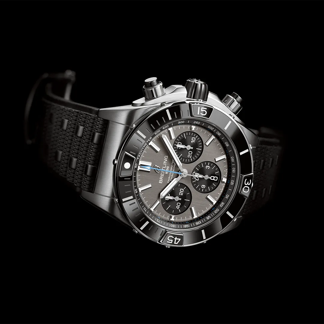 Breitling Super Chronomat Titanium B01 44 Rubber Watch