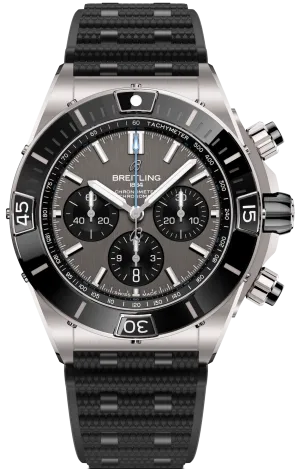 Breitling Super Chronomat Titanium B01 44 Rubber Watch