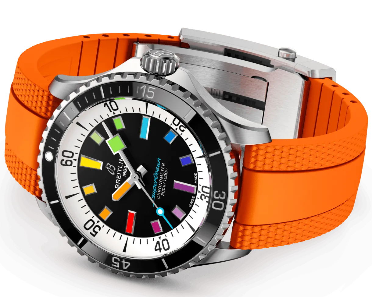 Breitling Superocean Automatic 42 Rainbow Watch