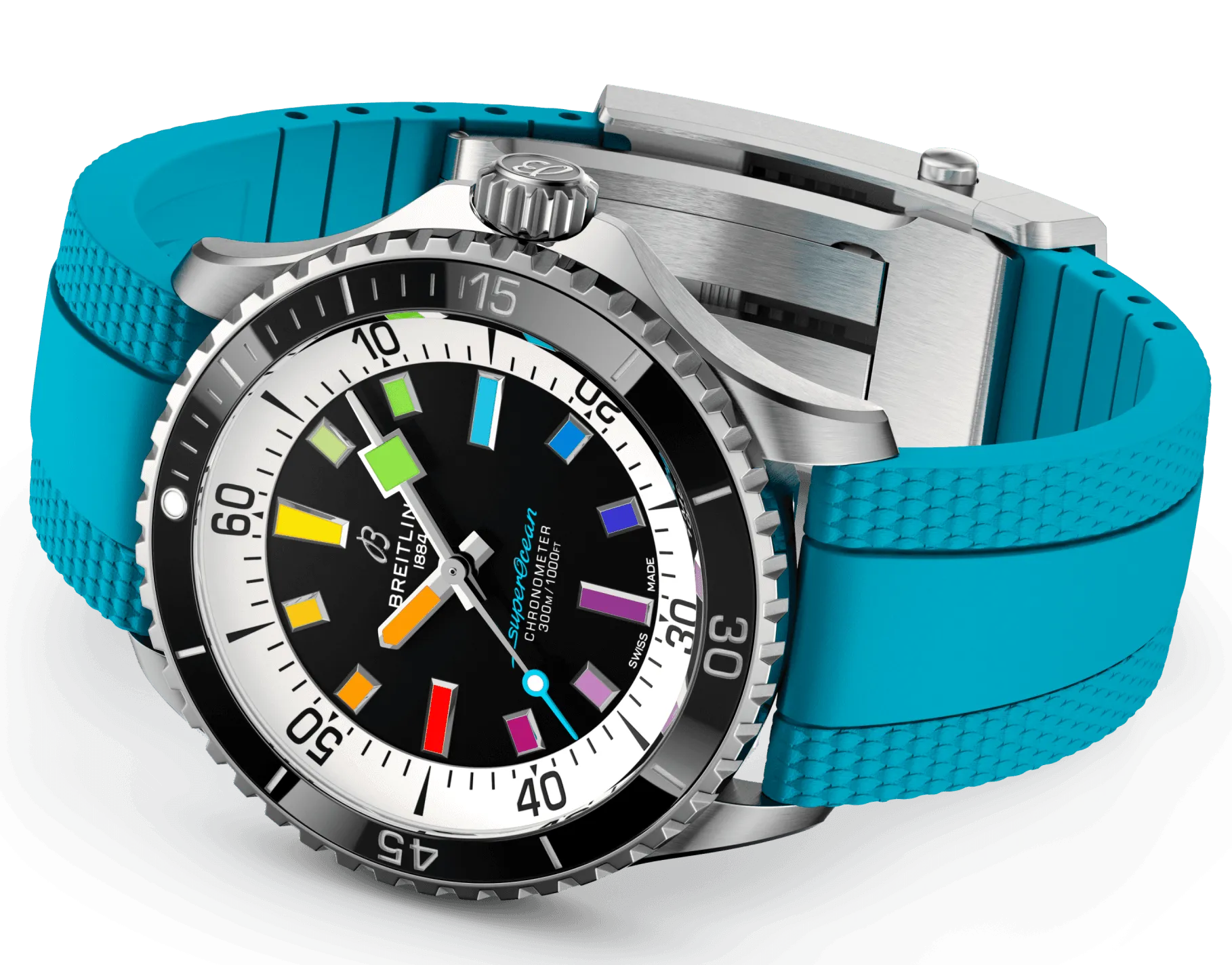 Breitling Superocean Automatic 42 Rainbow Watch
