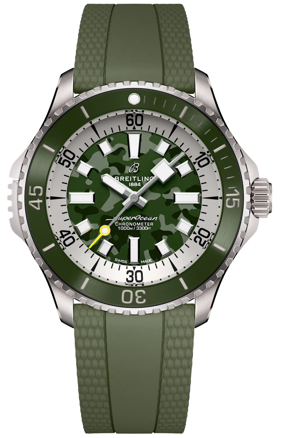 Breitling Superocean Automatic 46 Super Diver Green Watch