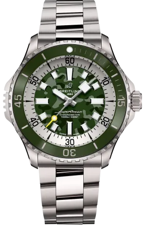 Breitling Superocean Automatic 46 Super Diver Green Watch