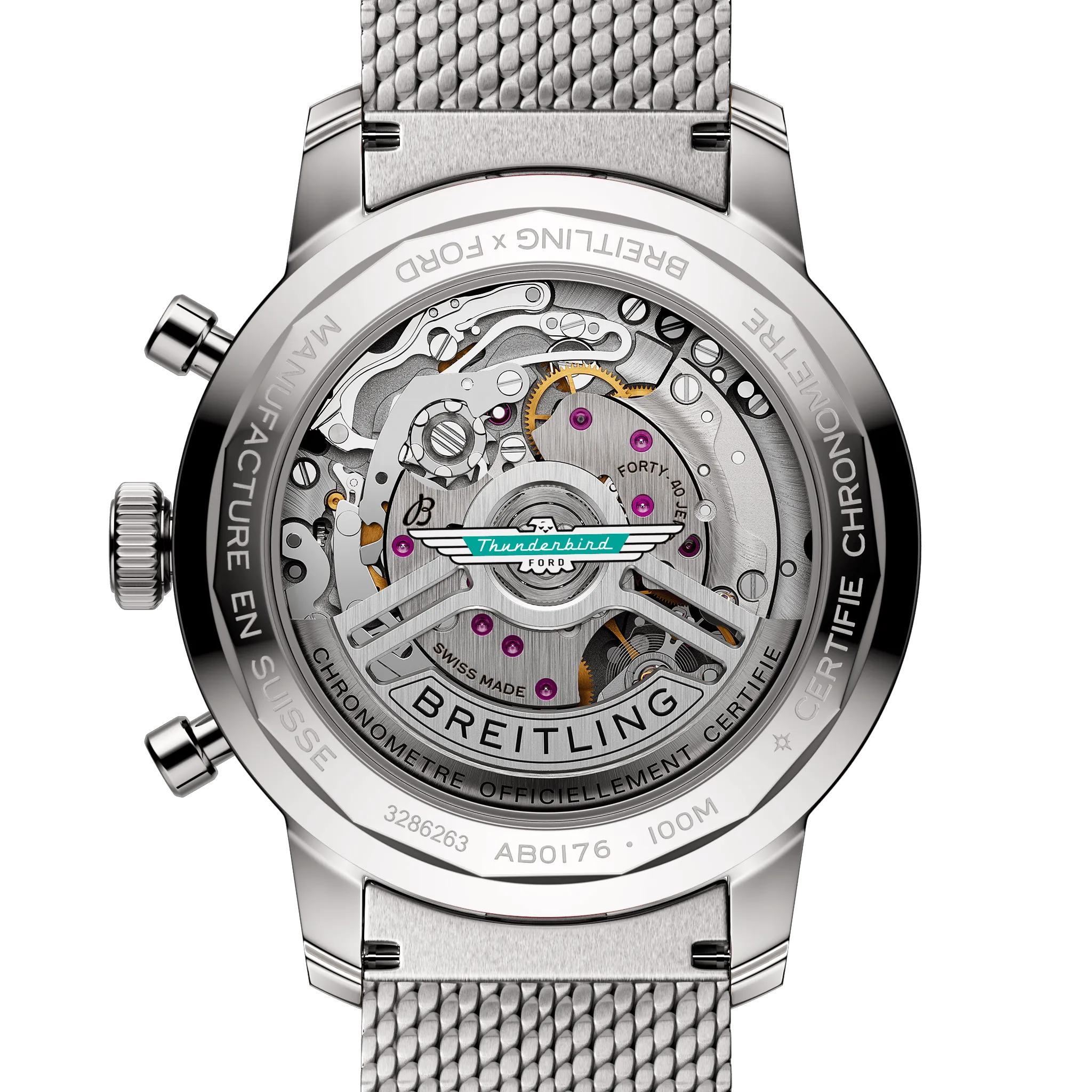 Breitling Top Time B01 Ford Thunderbird Bracelet Watch