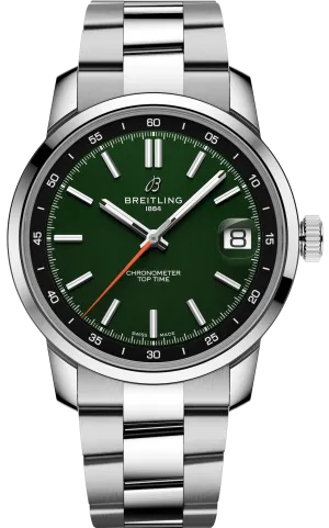 Breitling Top Time B31 Green Bracelet Watch