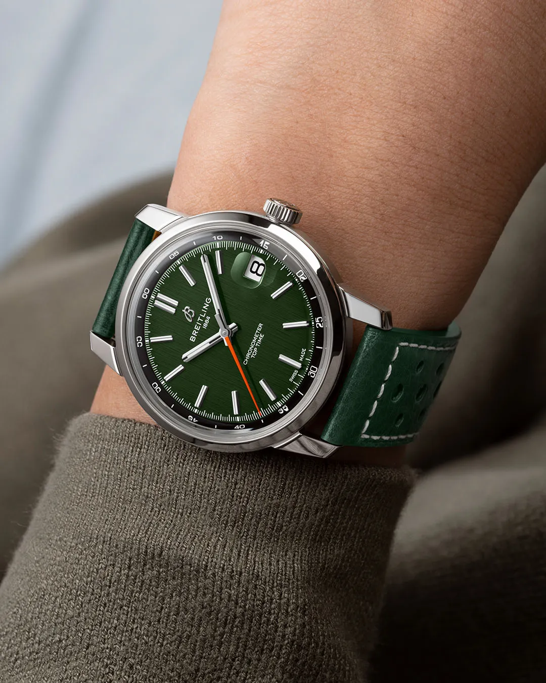 Breitling Top Time B31 Green Watch