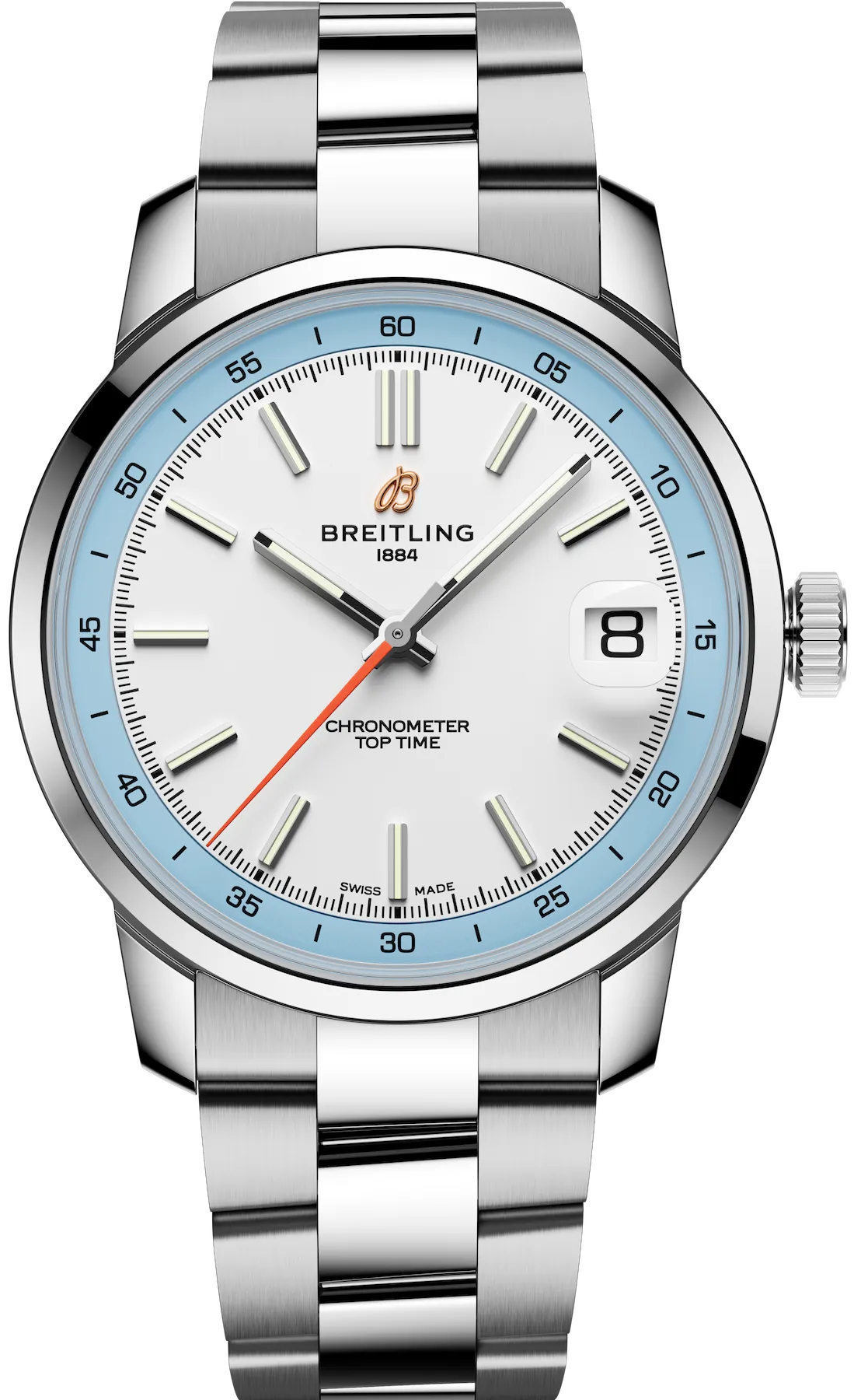 Breitling Top Time B31 Light Blue Bracelet Watch