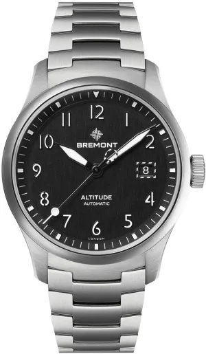 Bremont Altitude 39 Date Black Bracelet Watch