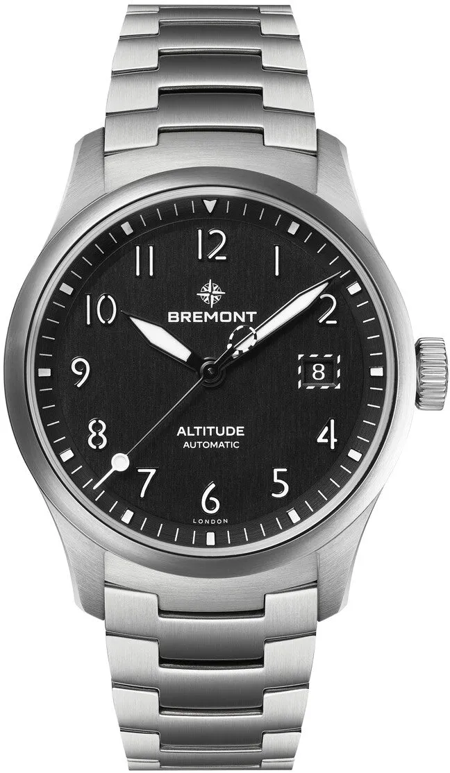 Bremont Altitude 39 Date Black Bracelet Watch