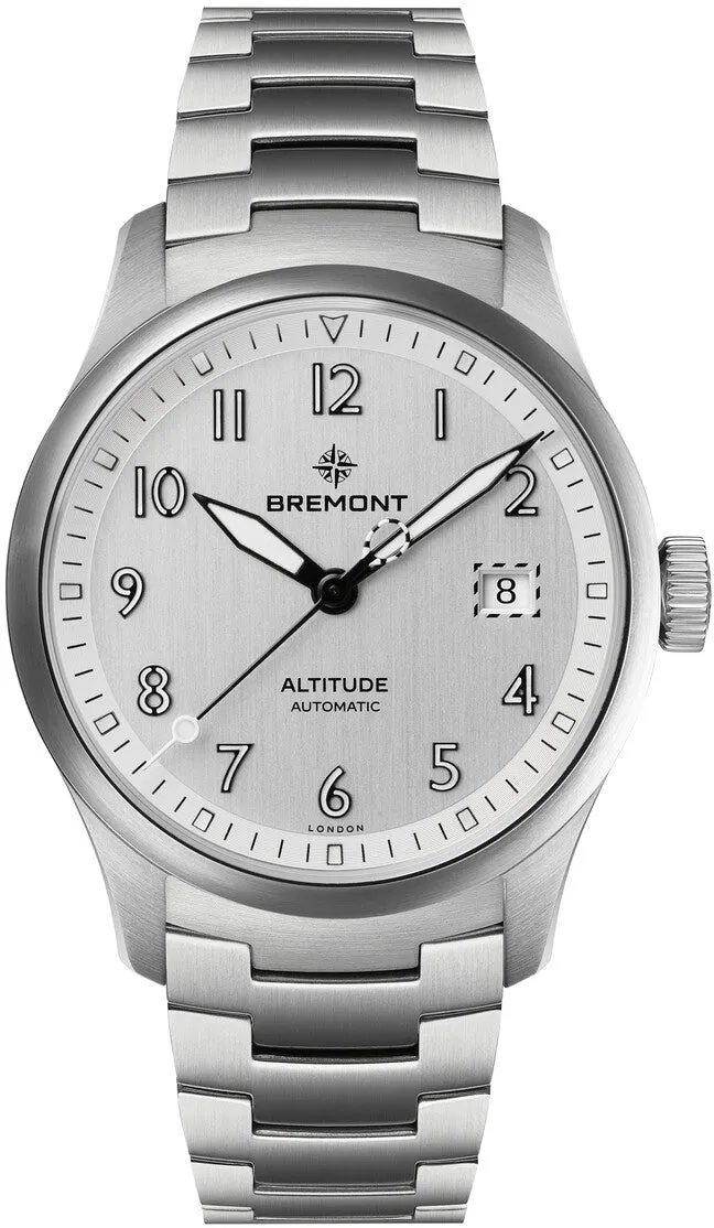 Bremont Altitude 39 Date Silver Bracelet Watch