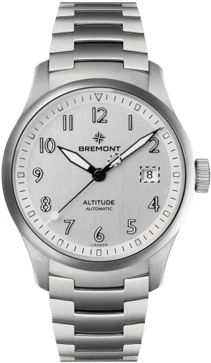Bremont Altitude 39 Date Silver Bracelet Watch