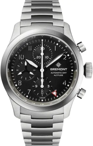 Bremont Altitude Chronograph GMT Black Bracelet Watch