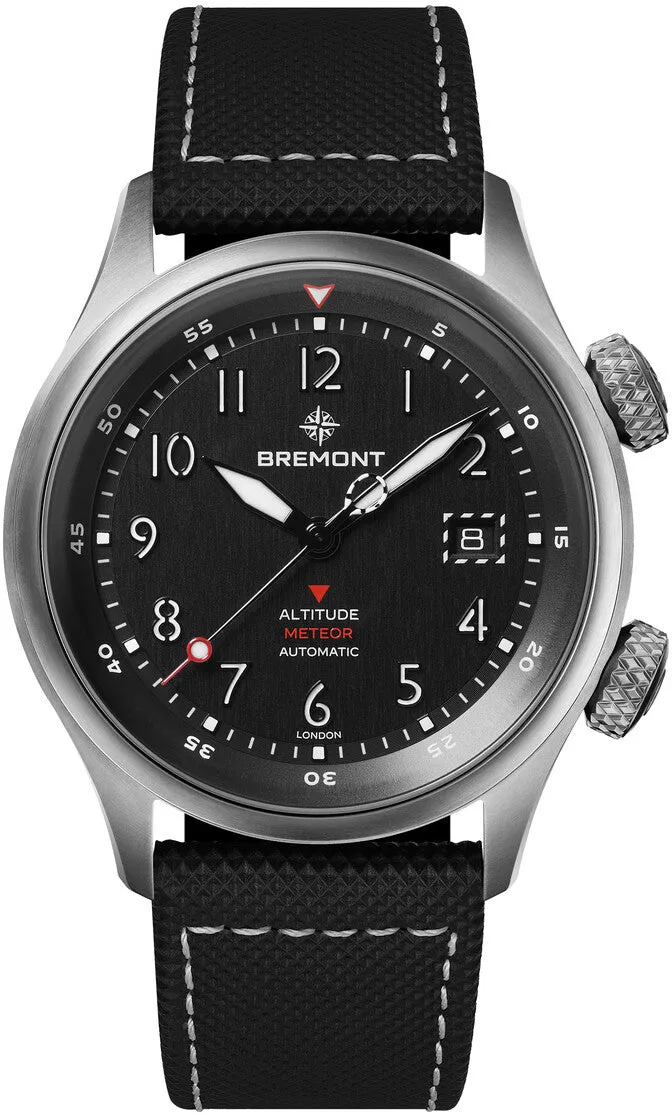 Bremont Altitude MB Meteor Black Leather Watch
