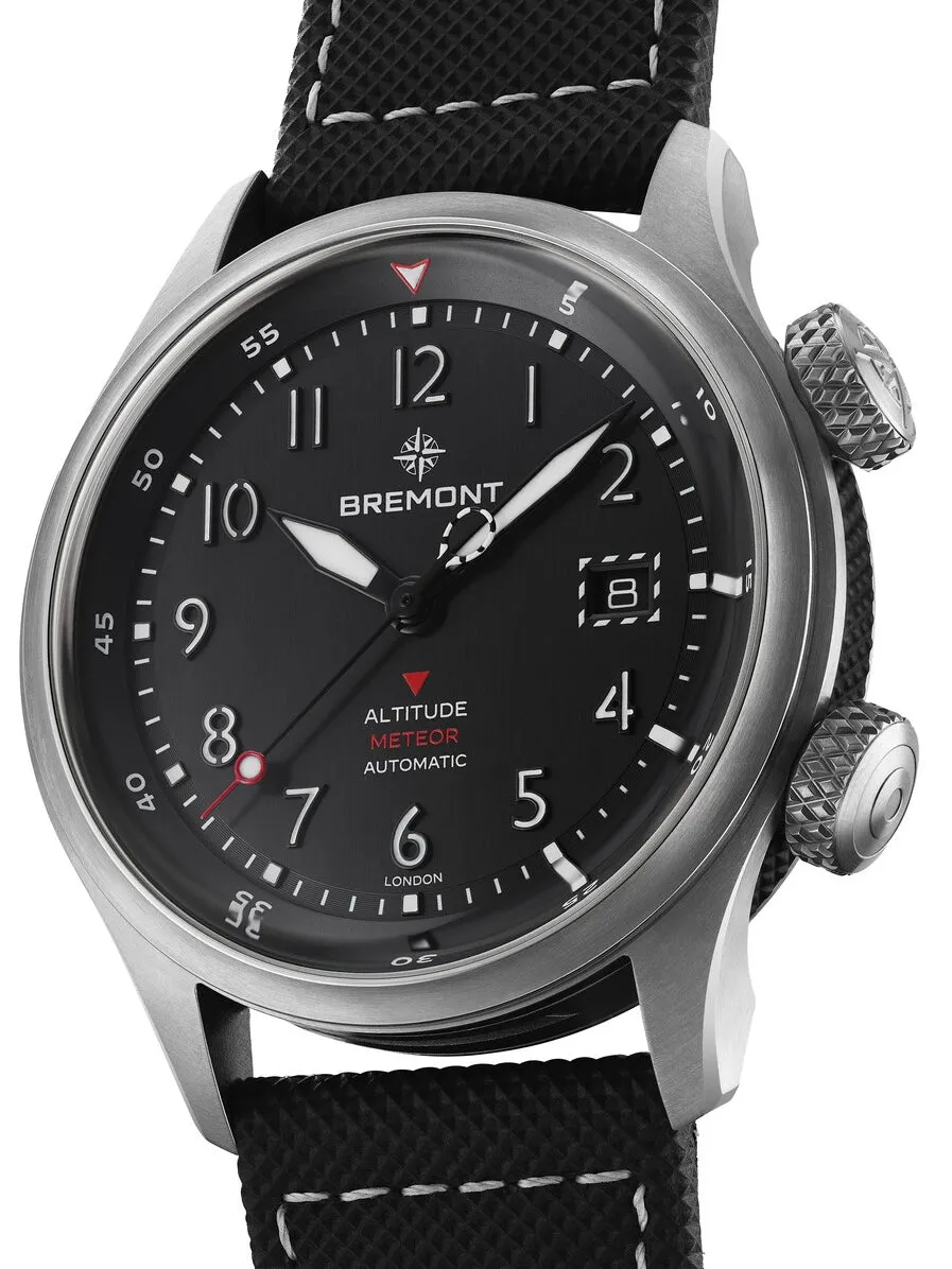 Bremont Altitude MB Meteor Black Leather Watch