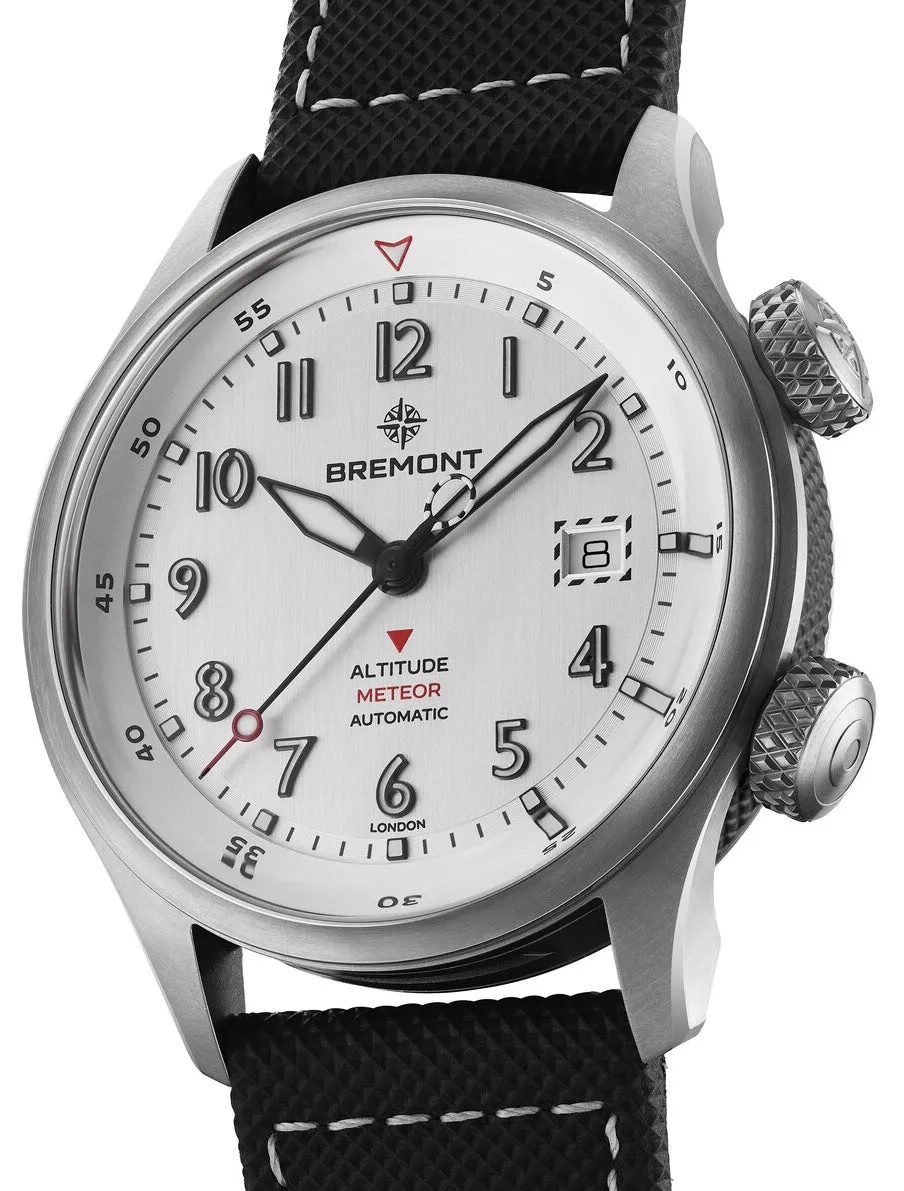 Bremont Altitude MB Meteor Silver Leather Watch