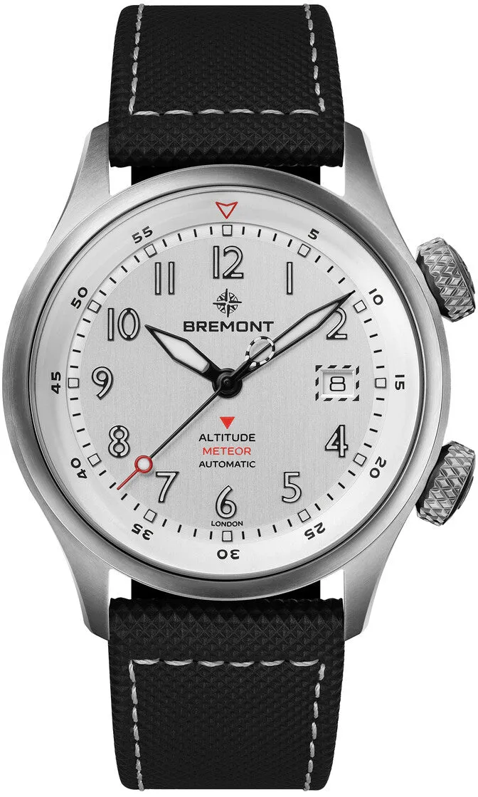 Bremont Altitude MB Meteor Silver Leather Watch