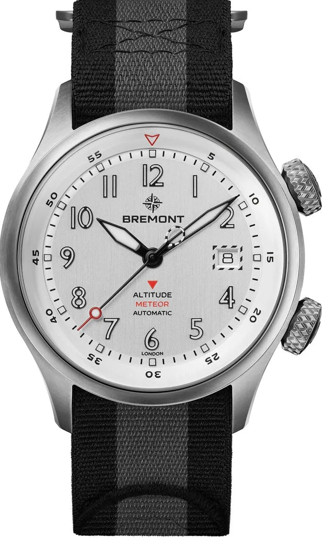 Bremont Altitude MB Meteor Silver Orange Nato Watch