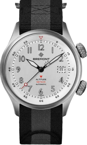Bremont Altitude MB Meteor Silver Orange Nato Watch