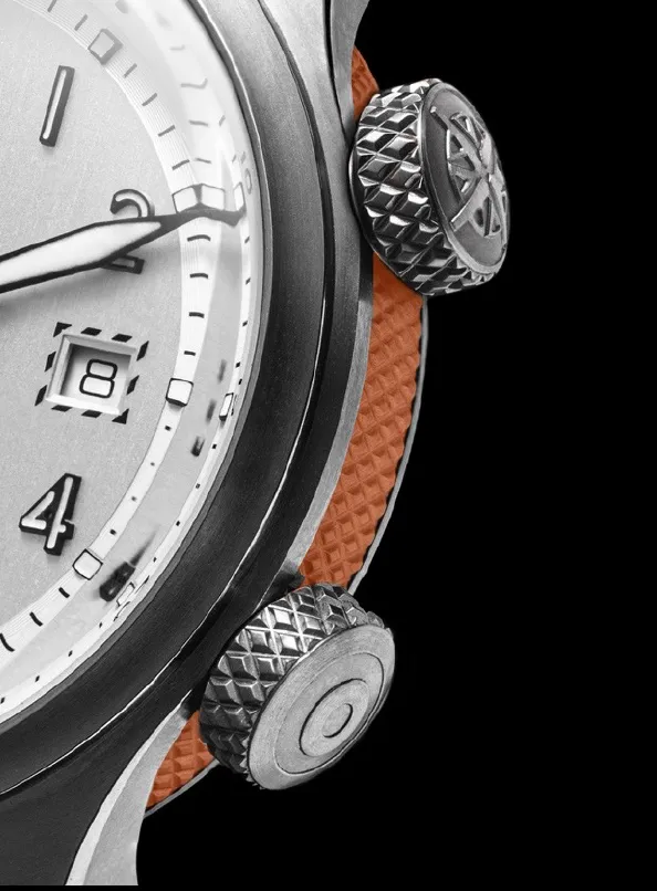 Bremont Altitude MB Meteor Silver Orange Nato Watch
