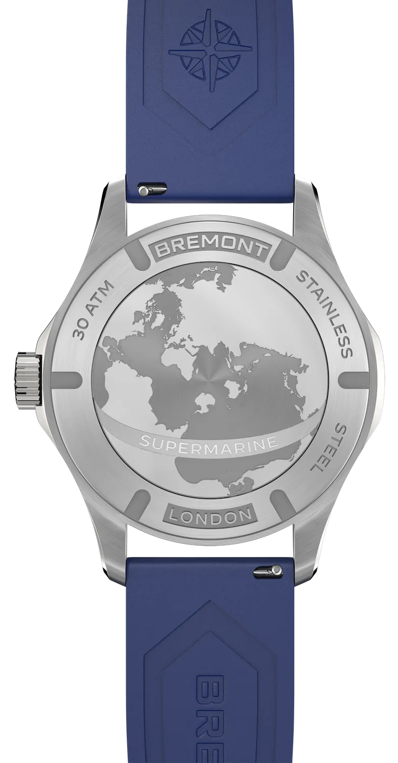 Bremont Supermarine 300M Blue Rubber Watch