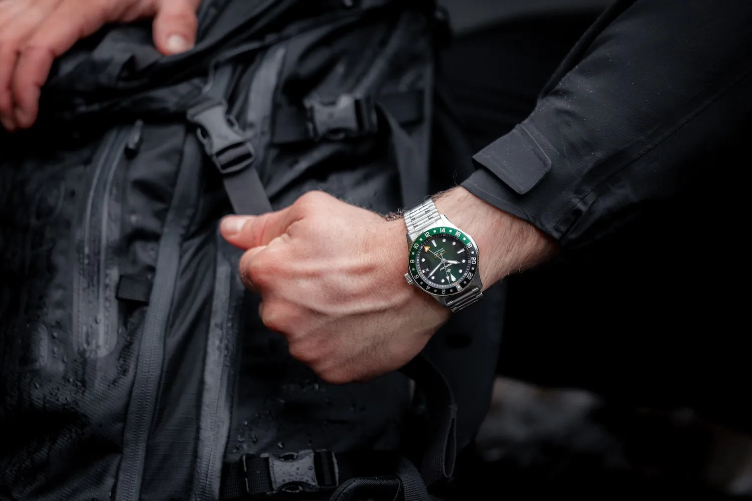 Bremont Supermarine 300M GMT Green Black Bracelet Watch